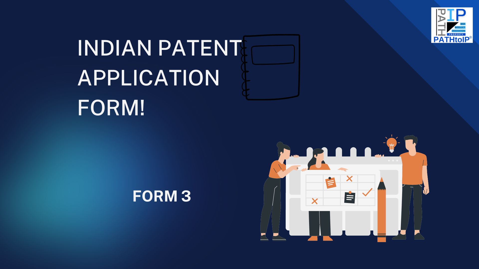 Indian Patent Forms: FORM 3
